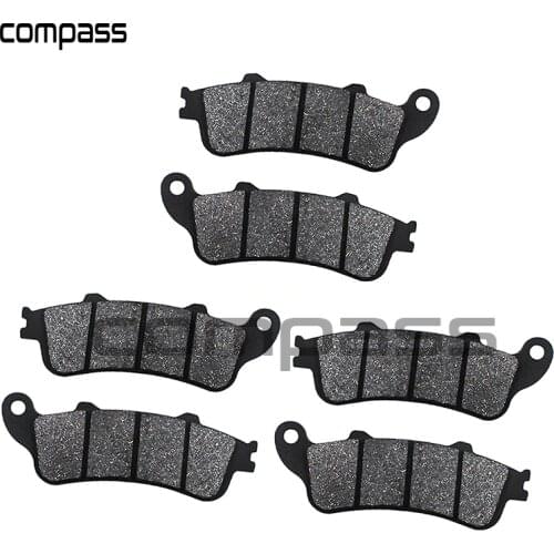 Motorcycle Front and Rear Brake Pads for HONDA ST 1100 Pan European ABS 1996-2002 1300 2002-2007