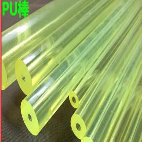 All kind of Outside diameter ID 8mm 500mm length hollow PU rod RUBBER SPRING bar polyurethane Elastic rubber round stick