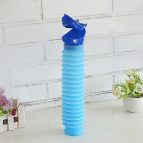 Portable Outdoor Pee Pot Stretchable Children Adults Camping Urinal Emergency Car Travel Toilet 75ml Hot