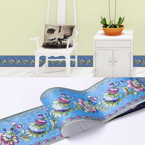 10.6*500cm Peel and Stick Tile Stickers Self-adhesive Luxury Wall Sticker Waterproof Bathroom Wallpaper Decor Pegatinas De Pared