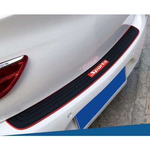 Car trunk protective strip bumper Sports Edition
