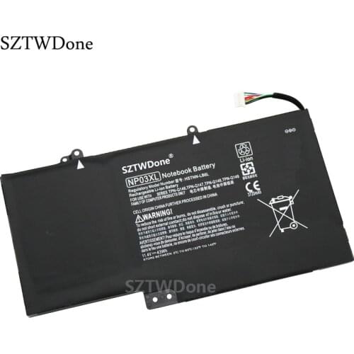 SZTWDone Laptop Battery NP03XL for HP Pavilion X360 13-A010DX TPN-Q146 TPN-Q147 TPN-Q148 HSTNN-LB6L 760944-421 15-U010DX