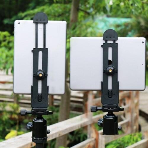 Ulanzi U-pad 1/4 Inch Adjustable Plastic Metal Tablet Mount Holder Bracket Clip Plastic Metal Phone Camera Tablet Holder