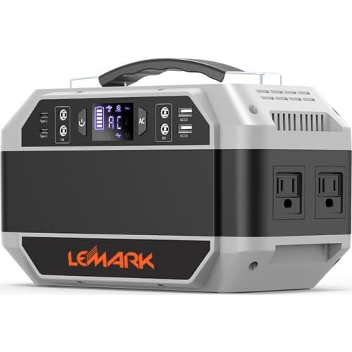 Outdoor Solar Charger 93600mAh 346Wh Rechargeable Lithium Battery Power 110V 350W Portable Bank