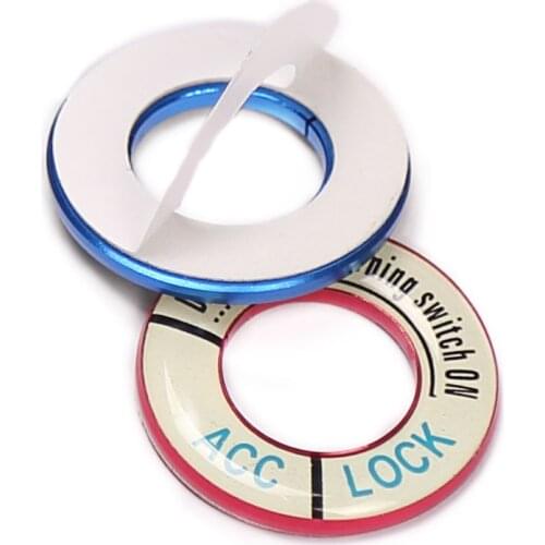 2020 Fashion Style Luminous Ignition Key Switch Decoration Ring for Peugeot 207 2008 208 307 308 3008 for Citroen C4