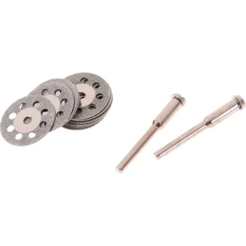 10pcs/Lot 20mm Accessories Diamond Grinding Wheel Mini Circular Saw Cutting Disc Diamond Abrasive Disc Rotary Tool