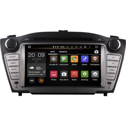 Android 10.0 Car Multimedia DVD Player For Hyundai IX35 Tucson 2009-2014 Car GPS Navigation Audio Video Radio