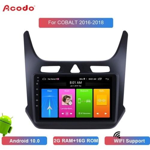 ACODO 2+16G Android 10.0 Car Radio Multimedia Player For Chevrolet COBALT 2016-2018 Navigation GPS 2 din