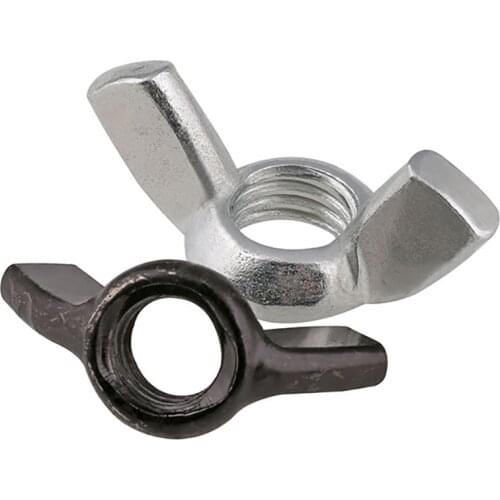 Thumb Wing Screw Zinc Plated Butterfly Nut M3 4 5 6 8 10 12 Hand Twist Nut