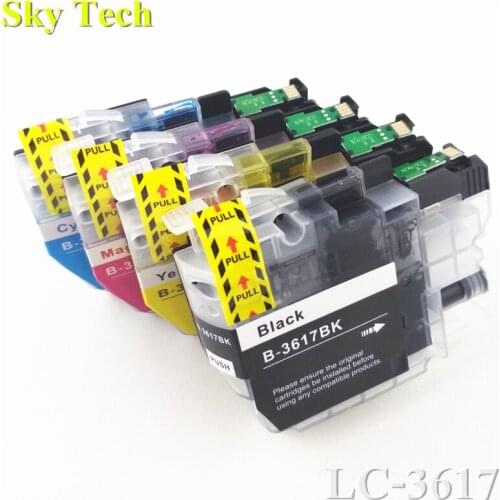 4X Compatible Ink cartridge For LC3617 LC-3617 , For Brother MFC-J2330DW MFC-J2730DW MFC-J3530DW MFCJ-3930DW etc
