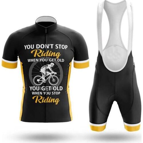2021 Old But Still Rolling Pro Cycling Clothing Mountain Cycling Jersey Set Ciclista Maillot Ciclismo Road Bike Jerseys set