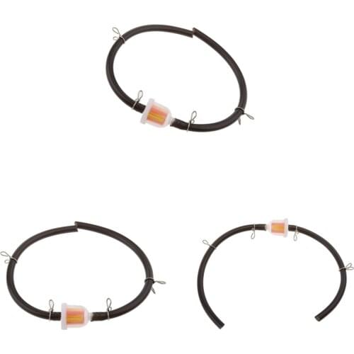 MagiDeal 3x Mini Gas Hose Line Fuel Filter Kids Dirt Pocket Bike ATV Quad