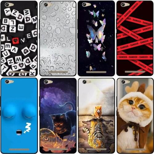Fashion Soft silicone TPU Back Cover For Highscreen Power Ice Phone Funda Case For Highscreen Power Ice Max Cute Cartoon Case