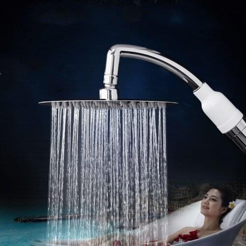 Shower Head High Turbo Pressure Bathroom Hand Large Rainfall Water Saving Filter Bathroom Equipment Bathroom Hardware Tools H031