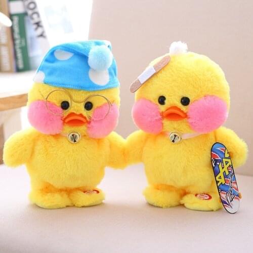 Robot Duck Toy Sound Control Walk talking Electronic Pets Toy Music Interactive Plush Pet Duck Toys For Children Birthday Gifts