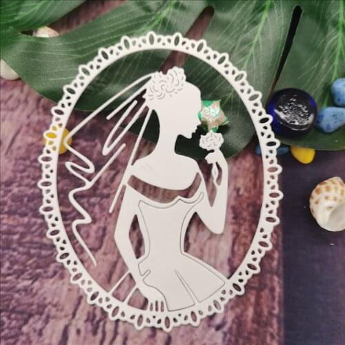 Vintage lace bride Metal Cutting Dies New 2020 Stencils For DIY Scrapbook paper craft knife mould blade punch stencils dies