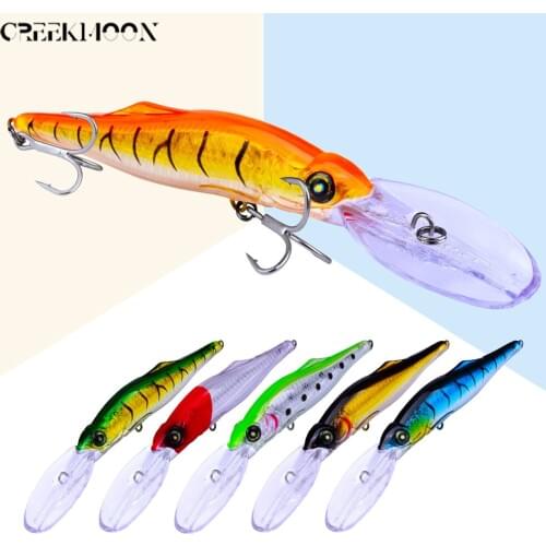 1pc 16.5cm 25g Multi Color Floating Bionic Fishing Minnow Lure Artificial Bait Hard Wobbler Fish Lures Tackle Baits with 2 Hooks