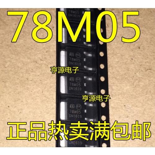 10pieces 7805 78M05 L78M05CDT-TR TO-252