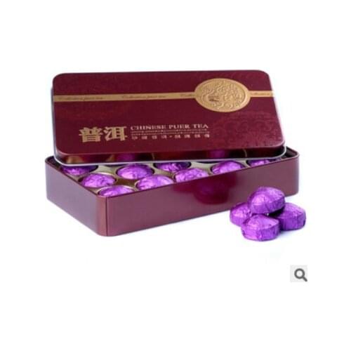 Promotion! 15pcs chinese tea mini Yunnan raw Cha Gift box Green Food