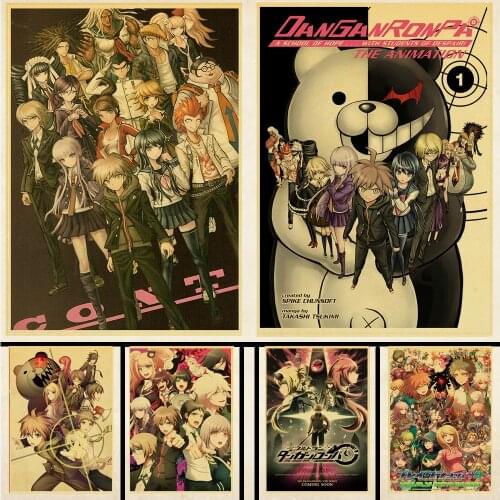5D Diamond Embroidery Japanese Anime Danganronpa Diamond Painting Full Drill Diamond Mosaic Rhinestones Pictures Home Decor