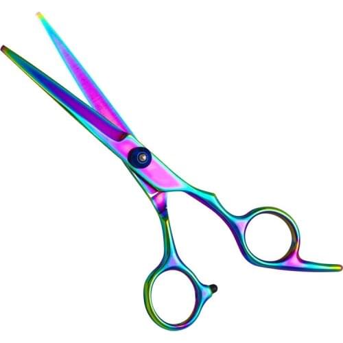 6 Inch Violet Professional Barber Hair Cutting Thinning Scissors for Grooming Hair Tools Hairdressing