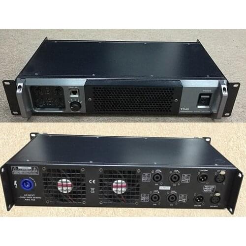 4 Channel digital amplifier intergrated DSP processor 4x 1300W Sofware for DSP is offered