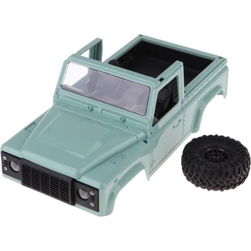 RC Crawler Shell Body Bodycover Wheelbase 200mm for MN-90 91 D90 RC Car DIY 1/12 RC Pickup Truck Parts