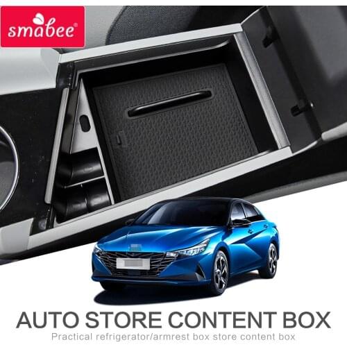 For Hyundai Elantra 7 2020 2021 Car Armrest Box Storage Center console Interior Tidying Accessories