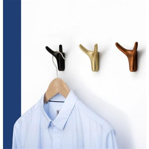 European Hooks Bathroom Kitchen Room Cloth Towel Rack Zinc Alloy Storage Hooks Coat Hat Hanger Keys Creative Hook