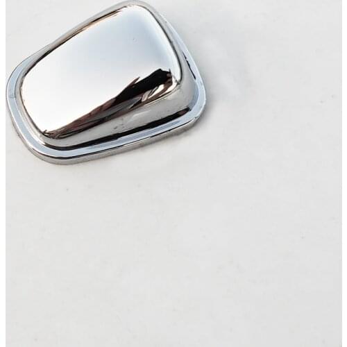 Color My Life ABS Chrome Sprinkler Head Water Spray Nozzle Wiper Water-jet Cover Trim for Ford Ecosport 2012 - 2017 Accessories