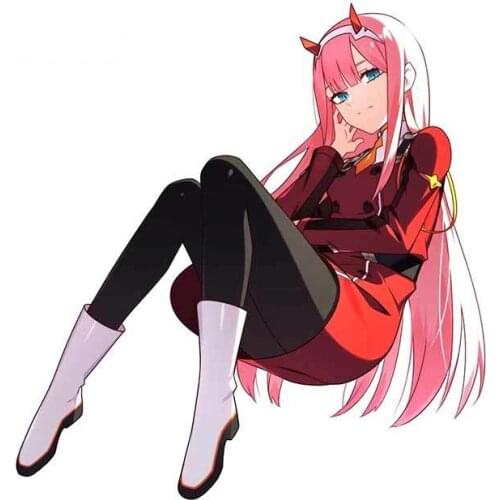 Interesting Pin on DARLING In The FRANXX Car Stickers Waterproof Decal Vinyl Material Suitable for RV Decor Apply To Car Window