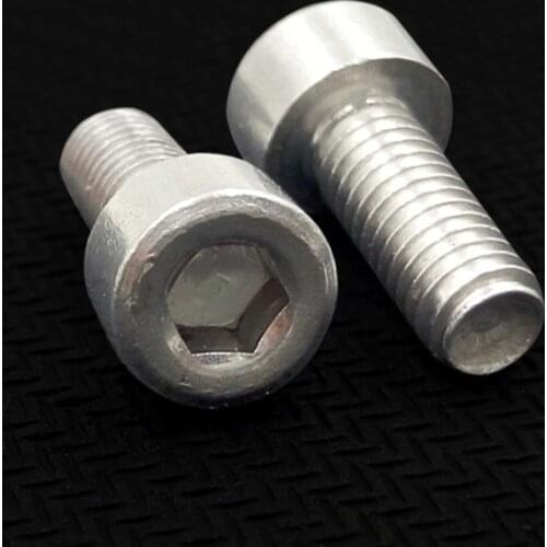 M5 M6 Aluminum 6063 Bolt DIN912 Hexagon Hex Socket Cap Allen Head Bolt Screw