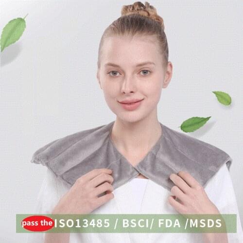 Reusable Ice Pack with Hot Cold Therapeutic Mineral beads Cold Pack for Neck Injuries Sore Muscles Neck Shoulder Cooler Pack