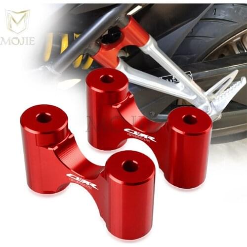 Motorcycle Accessories Rear Footrests Extension Foot Rests Passenger Extension For Honda CBR650R CBR 650 R CBR 650R 2019-2020