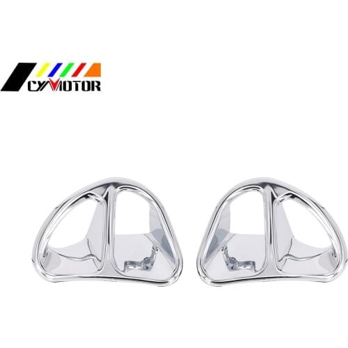 Motorcycle Chrome Fairing Air Intake Accents Grilles Case Cover For HONDA Goldwing Gold Wing GL1800 GL 1800 2001-2010
