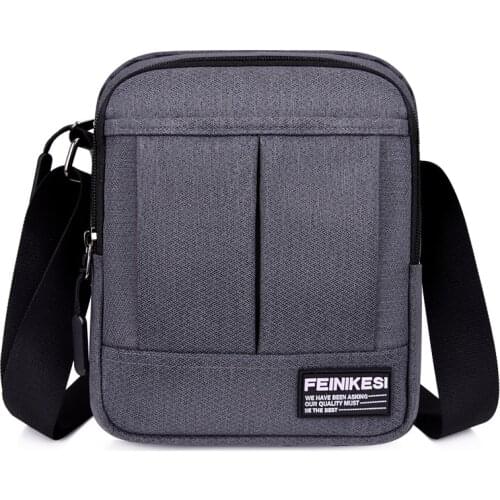 Mens Messenger Bag Crossbody Shoulder Bags Men Small Sling Pack Waterproof Oxford Packs For Work Business Travel Satchel Purse