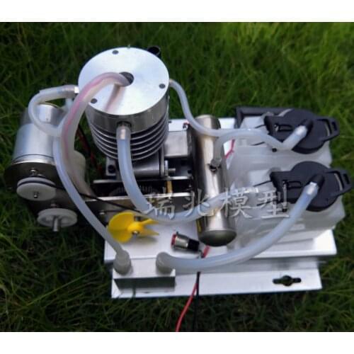 One button start Mini Mini engine methanol fuel engine small gasoline water-cooled generator