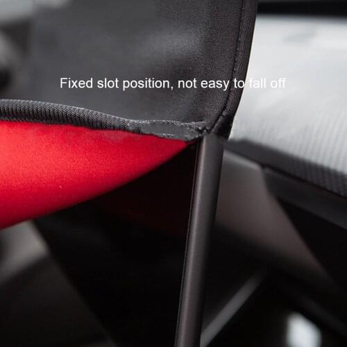 Screen Dust Cover Sleeve Slip On Sunshade Black Without Letter Screen Protector For Tesla Model 3 2017-2021 Model Y