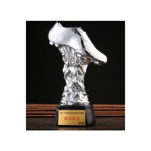 World Cup Resin sports goods series gold-plated gold boots decoration gifts trophy Wholesale factory direct selling