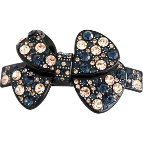 Vintage Hair Clip - Butterfly Hair Accessory Jewelry Ornament - Salon Hair Barrette for Women Lady Tiara Wedding Braids Daily