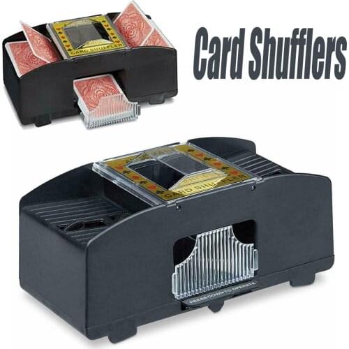 1pc Automatic Cards Shuffler Sorter Playing Poker Cards One Or Two Deck Game Party Entertainment Parts