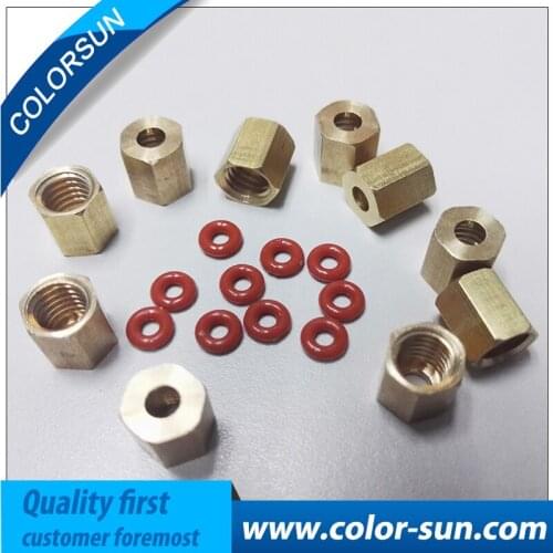 10 pcs Small Damper Screw with Ring for Epson DX3 DX4 DX5 for Epson R1800 R1900 R1390 For Mimaki JV3/ JV4/ JV22 damper