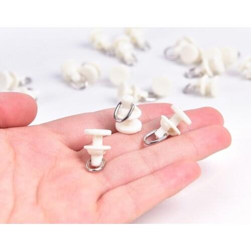 20pcs Curtain Track Glider Rail Curtain Hook Rollers Curtain Tracks Accessories