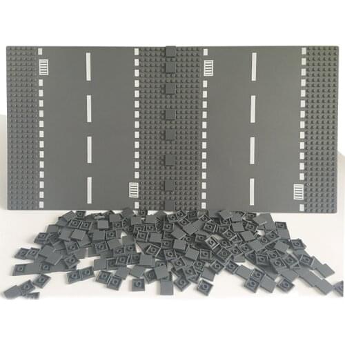 2x2 DIY Enlighten Plastic Building Block Bricks 100Pcs Flat Tile For Kids Compatible All Brands Assembles Particles