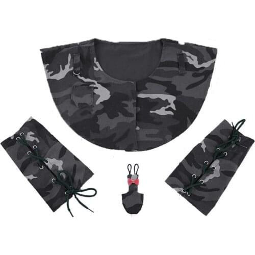 4pcs Parrot Anti-Scratch Shoulder Protector Hang Bird Anklet Toys Multi-Functional Pet Diaper Shawl