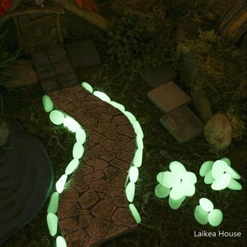 Fish Tank Landscaping Luminous Stones Aquarium Resin Super Bright Artificial Luminous Stone Cobblestone Fluorescent Stone 50 PCS