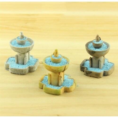 Fountain Fairy Garden Micro Landscaping Decor Artificial Miniature Decorations Houses Mini Craft Home Decoration DIY Accessories