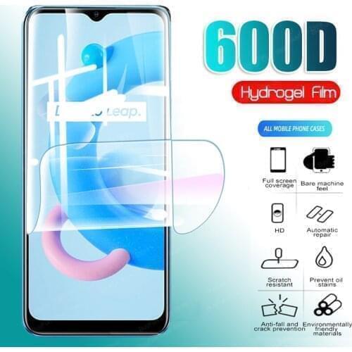 600D Hydrogel Film for Oppo Realme C20A Screen Protector Film for Oppo Realme C20 A C21 C21Y C25 C25s C15 Safety Film Not Glass