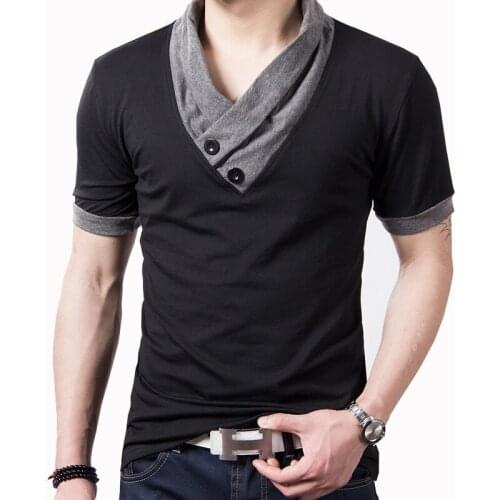 HAIMAITONG Short Sleeve T-shirts For Men