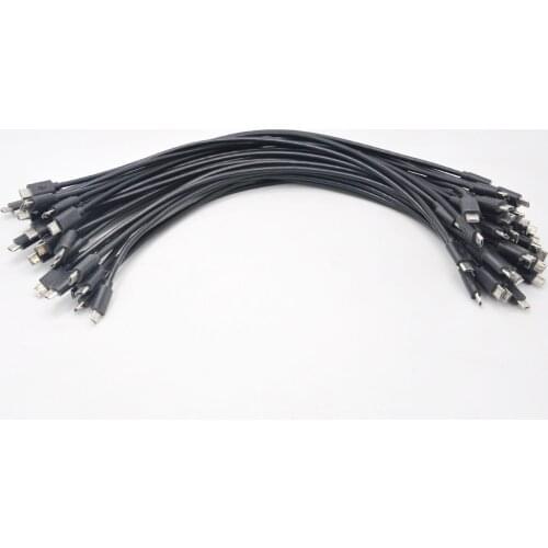 Used MicroUSB to MicroUSB male to male OTG USB DAC decoding cable Double head Micro USB cable 5 cores plus shielded ground wire